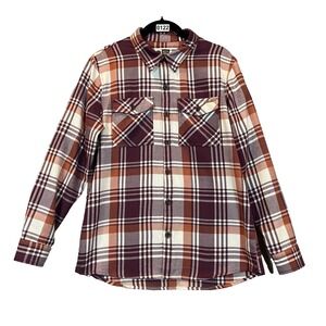 Salty Crew Flannel Shirt Mens Small Plaid Sea Fishing Boat‎ Outdoor Casual